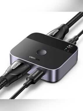 UGREEN USB-C HDMI Switch 2-In-1 Out 4K 60Hz HDR HDCP 2.2 Laptop PS5 Xbox Mac
